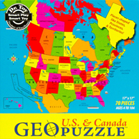 GeoPuzzle US and Canada