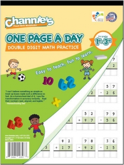 One Page a Day Double Digit Math Practice