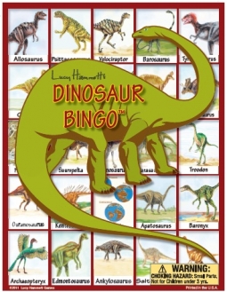 Lucy Hammett's Dinosaur Bingo